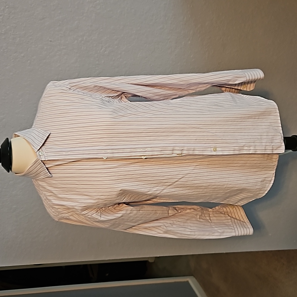 Office shirt, vertical stripes